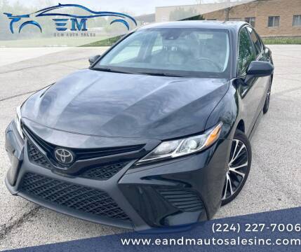 2020 Toyota Camry for sale at E and M Auto Sales in Elgin IL