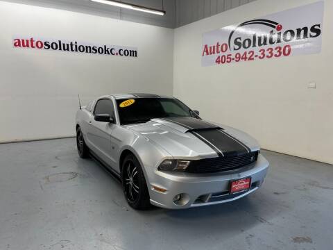 2011 Ford Mustang for sale at Auto Solutions in Warr Acres OK