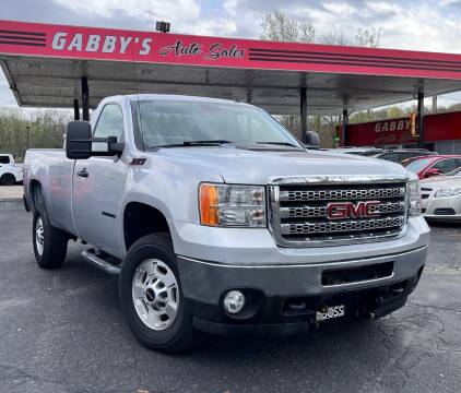 2012 GMC Sierra 2500HD for sale at GABBY'S AUTO SALES in Valparaiso IN