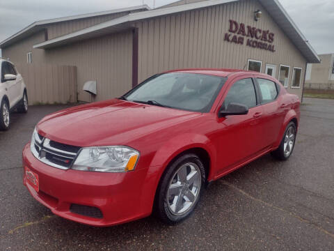 2013 Dodge Avenger for sale at DANCA'S KAR KORRAL INC in Turtle Lake WI