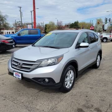 2013 Honda CR-V for sale at Bibian Brothers Auto Sales & Service in Joliet IL