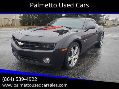 2012 Chevrolet Camaro for sale at Palmetto Used Cars in Piedmont SC