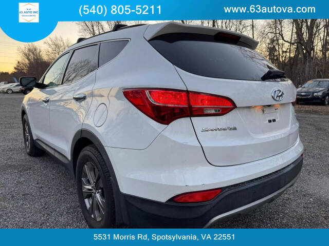 2014 Hyundai SANTA FE Sport for sale at 63 Auto Inc in Spotsylvania, VA