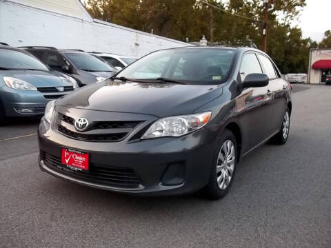 2012 Toyota Corolla for sale at 1st Choice Auto Sales in Fairfax VA