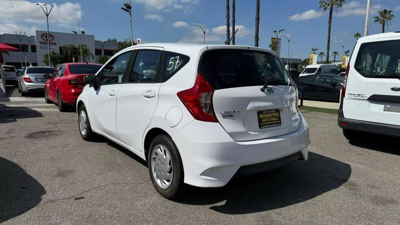 2018 Nissan Versa Note for sale at Ride On LLC in Van Nuys, CA