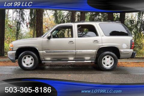 2000 GMC Yukon for sale at LOT 99 LLC in Milwaukie OR