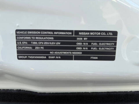 2026 Nissan LEAF Platinum+