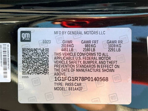 2023 Chevrolet Camaro SS