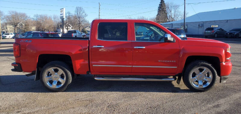 Used 2016 Chevrolet Silverado 1500 LTZ with VIN 3GCUKSECXGG143733 for sale in Milbank, SD