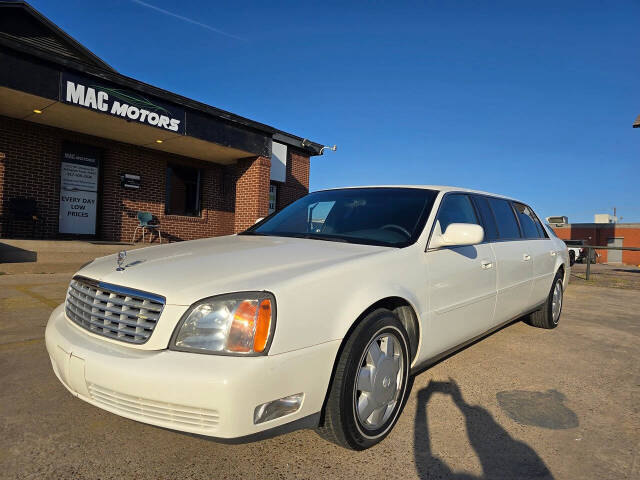 2002 Cadillac DeVille for sale at Mac Motors in Arlington, TX