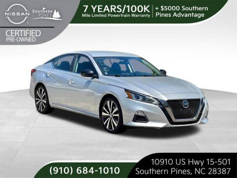 2020 Nissan Altima for sale at PHIL SMITH AUTOMOTIVE GROUP - Pinehurst Nissan Kia in Southern Pines NC