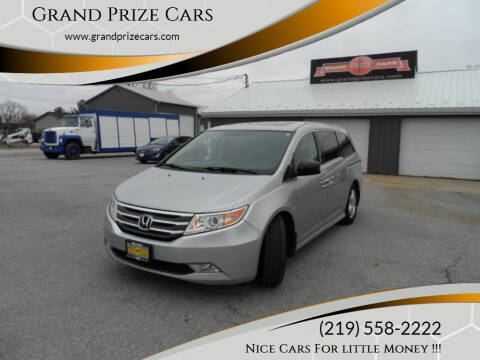 2013 Honda Odyssey for sale at Grand Prize Cars in Cedar Lake IN