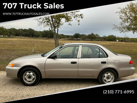 2001 Toyota Corolla for sale at BRACKEN MOTORS in San Antonio TX