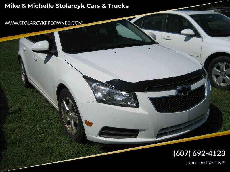 2013 Chevrolet Cruze for sale at Mike and Michelle Stolarcyk Cars and Trucks in Whitney Point NY