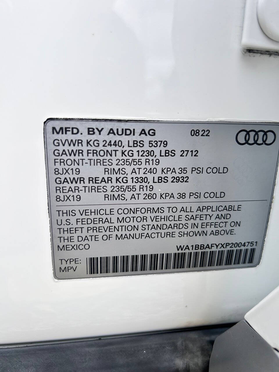 2023 Audi Q5 for sale at GRACELAND AUTO LLC in Thonotosassa, FL