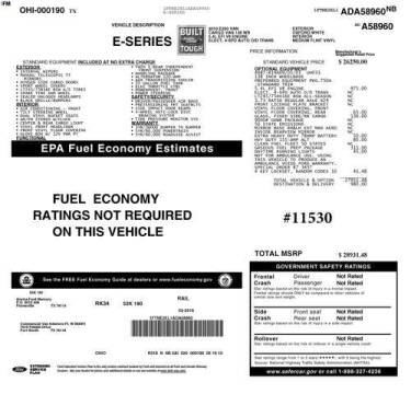 2010 Ford E-Series E-250