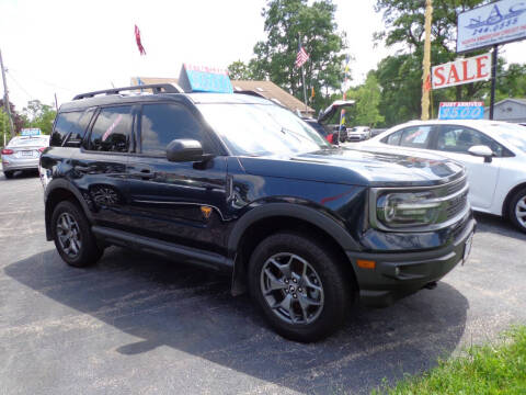 2022 Ford Bronco Sport for sale at North American Credit Inc. in Waukegan IL