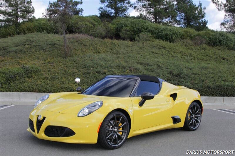 2016 Alfa Romeo 4C Spider