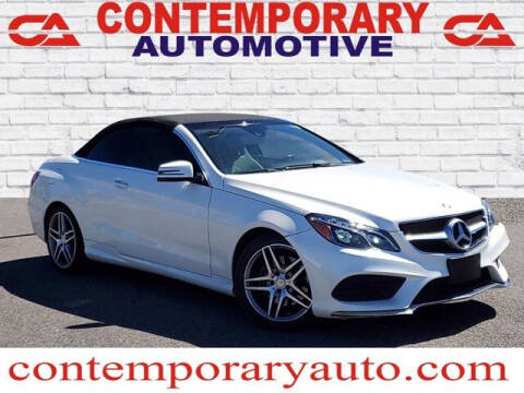 2017 Mercedes-Benz E-Class for sale at Contemporary Auto in Tuscaloosa AL