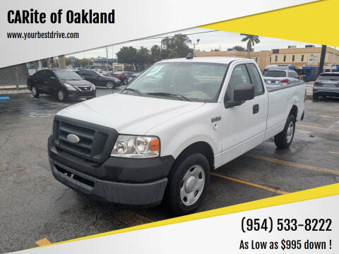 2008 Ford F-150 for sale at CARite of Oakland in Oakland Park FL