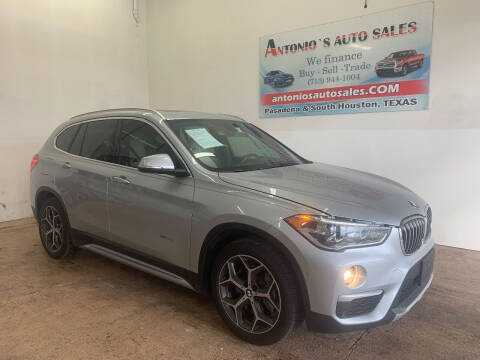 2016 BMW X1 for sale at Antonio's Auto Sales - Antonio`s  3001 in Pasadena TX