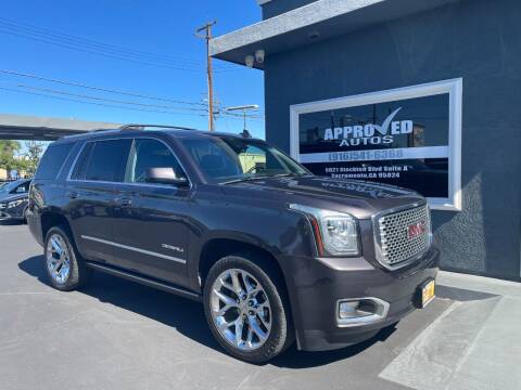 2017 GMC Yukon for sale at Approved Autos in Sacramento CA