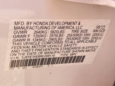 2024 Acura MDX SH-AWD w/A-SPEC