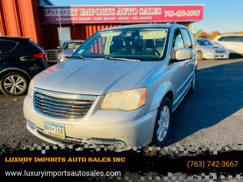 2012 Chrysler Town and Country for sale at LUXURY IMPORTS AUTO SALES INC in North Branch MN