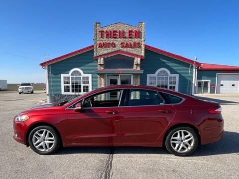 2014 Ford Fusion for sale at THEILEN AUTO SALES in Clear Lake IA