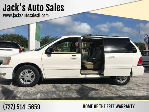 2004 Ford Freestar for sale at Jack's Auto Sales in Port Richey FL
