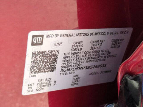 2025 Chevrolet Equinox EV RS