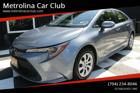 2022 Toyota Corolla for sale at Metrolina Car Club in Matthews NC