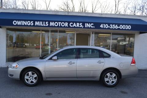 2008 Chevrolet Impala for sale at Owings Mills Motor Cars in Owings Mills MD