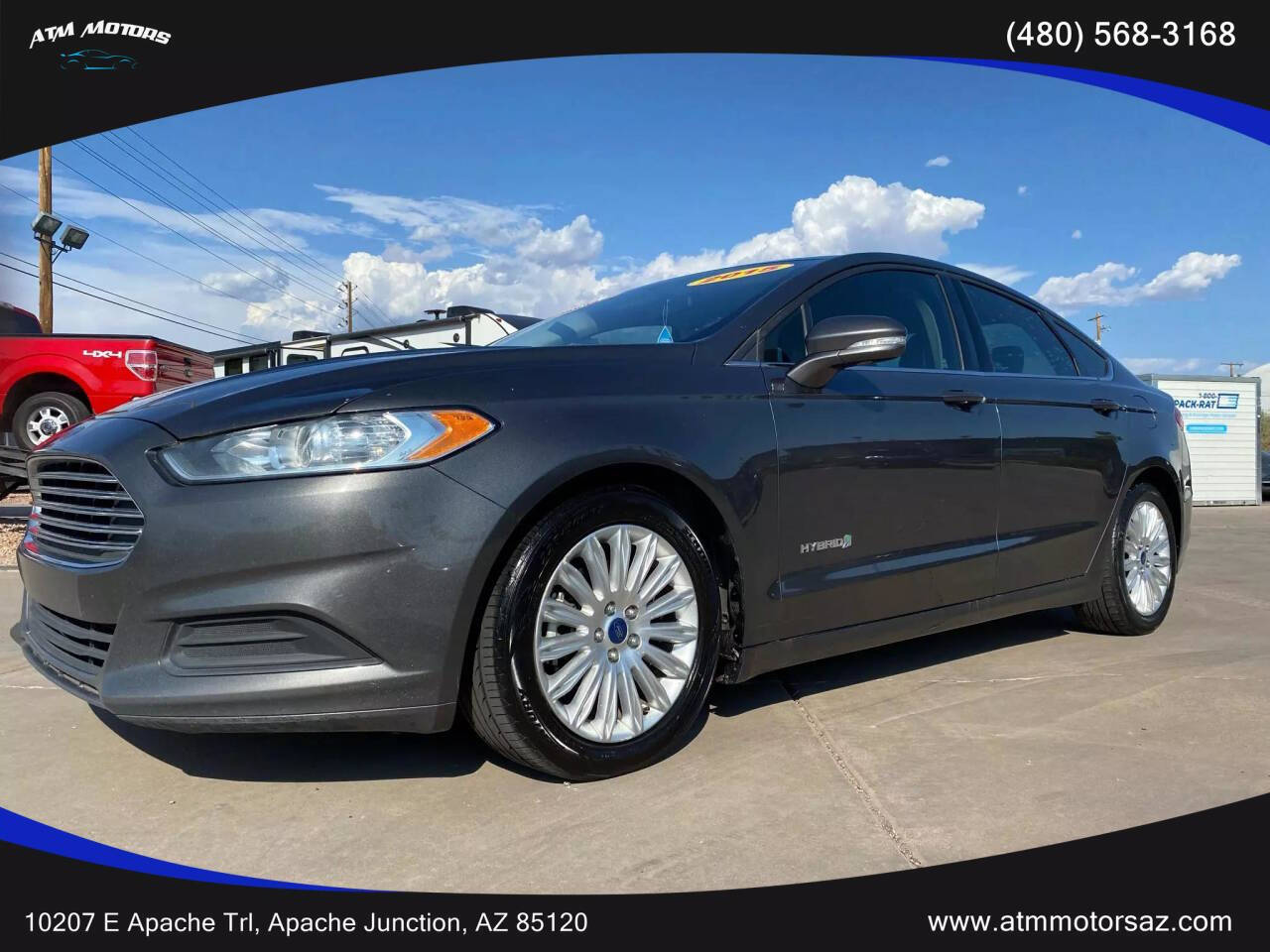 2015 Ford Fusion Hybrid for sale at ATM MOTORS in Apache Junction, AZ