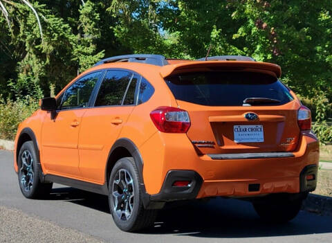 2015 Subaru XV Crosstrek for sale at CLEAR CHOICE AUTOMOTIVE in Milwaukie OR