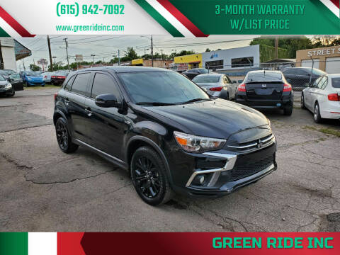2018 Mitsubishi Outlander Sport for sale at Green Ride Inc in Nashville TN