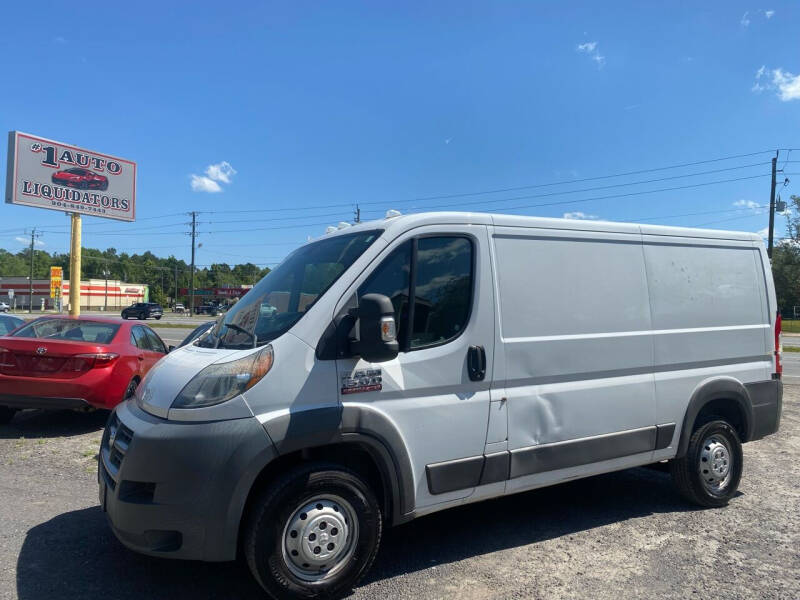 2015 RAM ProMaster for sale at #1 Auto Liquidators in Callahan FL