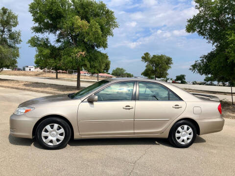 2002 Toyota Camry for sale at BRACKEN MOTORS in San Antonio TX