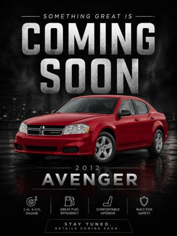 2012 Dodge Avenger SE