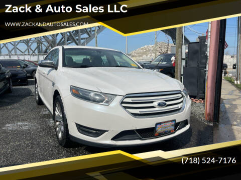 2015 Ford Taurus for sale at Zack & Auto Sales LLC in Staten Island NY
