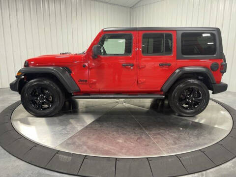 2021 Jeep Wrangler Unlimited for sale at HILAND TOYOTA in Moline IL