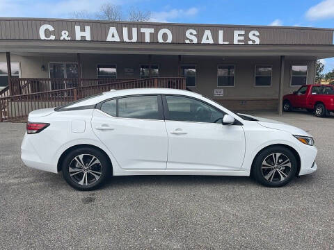2021 Nissan Sentra for sale at C & H AUTO SALES WITH RICARDO ZAMORA in Daleville AL