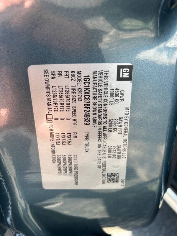 2011 Chevrolet Silverado 2500HD