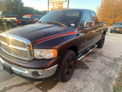 2004 Dodge Ram Pickup 1500 for sale at Valid Motors INC in Griffin GA