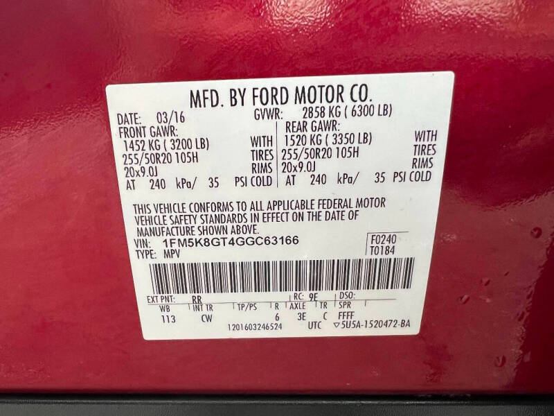 2016 Ford Explorer Sport