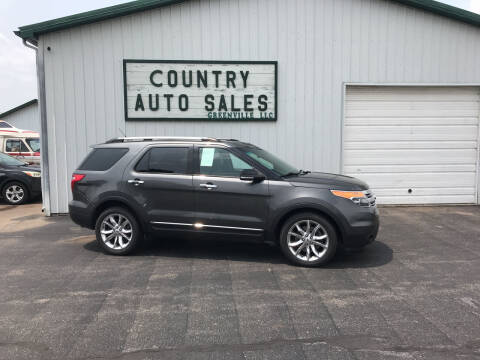 2015 Ford Explorer for sale at COUNTRY AUTO SALES LLC in Greenville OH