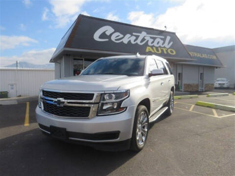 2017 Chevrolet Tahoe for sale at Central Auto in South Salt Lake UT