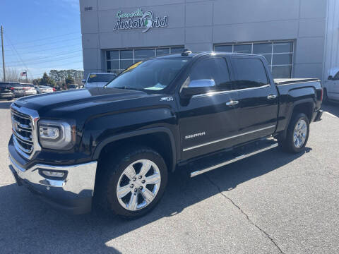 2018 GMC Sierra 1500 for sale at Greenville Auto World in Greenville NC