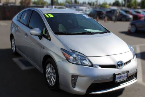 2015 Toyota Prius Plug-in Hybrid for sale at Choice Auto & Truck in Sacramento CA