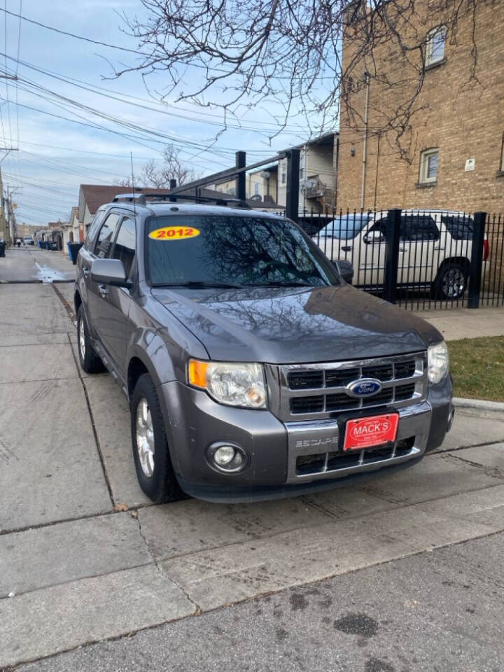 2012 Ford Escape for sale at Macks Motor Sales in Chicago, IL